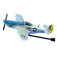 Hell-er Bust P-51D Custom Airplane Model Briefing Sticks