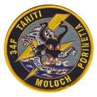 34F Tahiti Porinetian Moloch Patch 