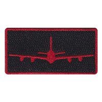 16 ACCS E-8C Black Red Pencil Patch