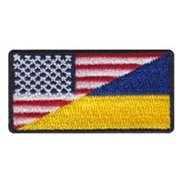 USAFA Eurasian Studies Club USA Ukraine Flag Pencil Patch