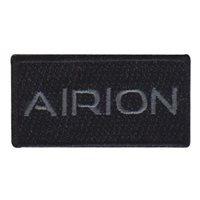 Airion Grey Logo Pencil Patch