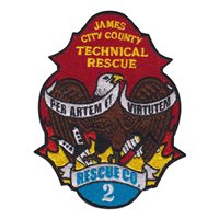 James City County Fire Department Patch