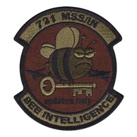 721 MSS Intelligence Bee Morale Patch