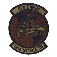 12 MS Red Dawgs OCP Patch