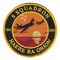 5 SQN RNZAF Haere Ra Orion Patch 