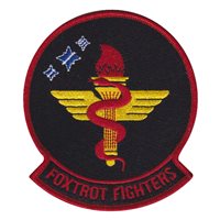 AFROTC Det 157 ERAU Foxtrot Fighters Patch 