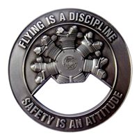 NATA Culpeper Formation Clinic Bottle Opener Challenge Coin