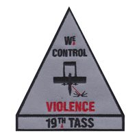 19 TASS We Control Violence Morale Patch 