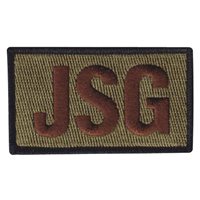 JSG Duty Identifier Black Border OCP Patch