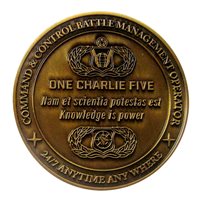 609 ASUS One Charlie Five Command Challenge Coin