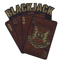 USAF Expeditionary Center BLACKJACK OCP Patch