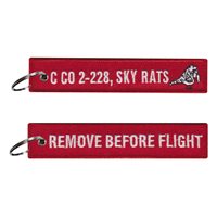 C CO 2-228 TFWB Sky Rats RBF Key Flag