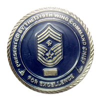319 RW Command Chief Challenge Coin