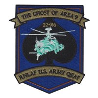 1-145 AVN REGT The Ghost of Area 9 Patch