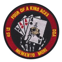 45 IS DOA Memento Mori Patch