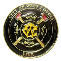 West Covina Fire Challenge Coin