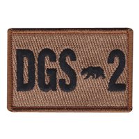 DGS-2 California State Flag Bear Patch