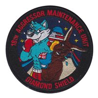 18 AMU Diamond Shield Patch