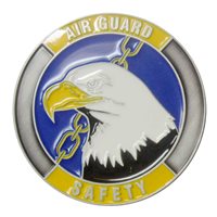 110 WG Air Guard Safety Challenge Coin