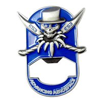ES3 Advancing Aerospace Bottle Opener Challenge Coin
