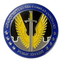 HQ ACC Public Affairs Challenge Coin