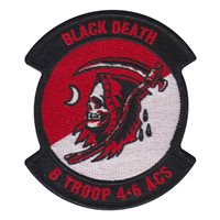 B Troop 4-6 ACS Black Death Patch
