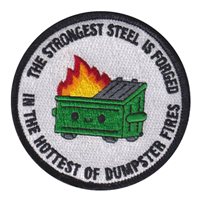 Strongest Steel Dumpster Fire Patch