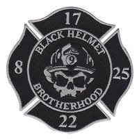 Ontario County Fire Rescue Black Helmet Patch