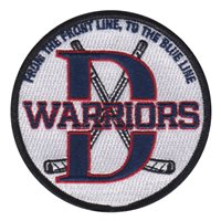 Dallas Warriors Hockey Unit Patch