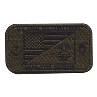 U.S. Naval Sea Cadet Corps Charlotte Division NWU Type III Patch