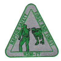 HSM-71 Raptor Safety First and Finest Patch