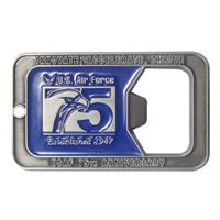 US Embassy Jordan DAO USAF 75th Anniversary Bottle Opener Challenge Coin