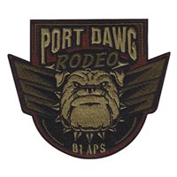 81 APS Port Dawg Rodeo OCP Patch