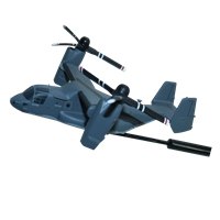 CV-22 8 SOS Osprey Custom Airplane Model Briefing Sticks