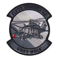 AFGSC DET 7 Fifty Shades Of Grey Wolf Morale Patch