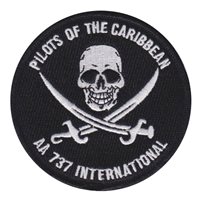 AA 737 International Pilots of the Caribbean Patch