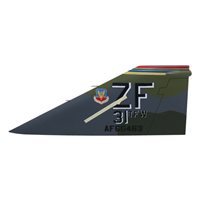31 TFW F-4 Airplane Tail Flash
