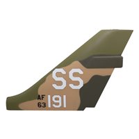 309 TFS F-100D Intruder Custom Airplane Tail Flash