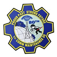 1 CMXS Celebrating 80th Years PVC Patch