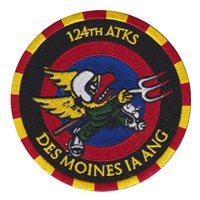 124 ATKS Des Moines IA ANG Patch