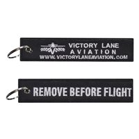 Victory Lane Aviation Black Key Flag