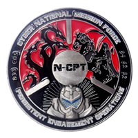 833 COS N-CPT Challenge Coin