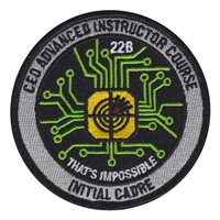 32 WPS WIC Class 22B CEO AIC Initial Cadre Patch