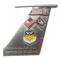 121 MXG KC-135 Tail Flash Commander Challenge Coin