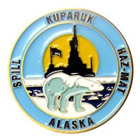 Kuparuk Spill Response Team Challenge Coin