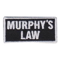 960 AACS Murphy's Law Pencil Patch