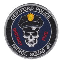 Deptford Police Patrol Squad 1 Patch