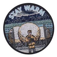 460 SFS Stay Warm Morale Patch