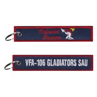VFA-106 Gladiators SAU Defendat Paciscor Key Flag