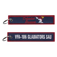 VFA-106 Gladiators SAU Defendat Paciscor Key Flag